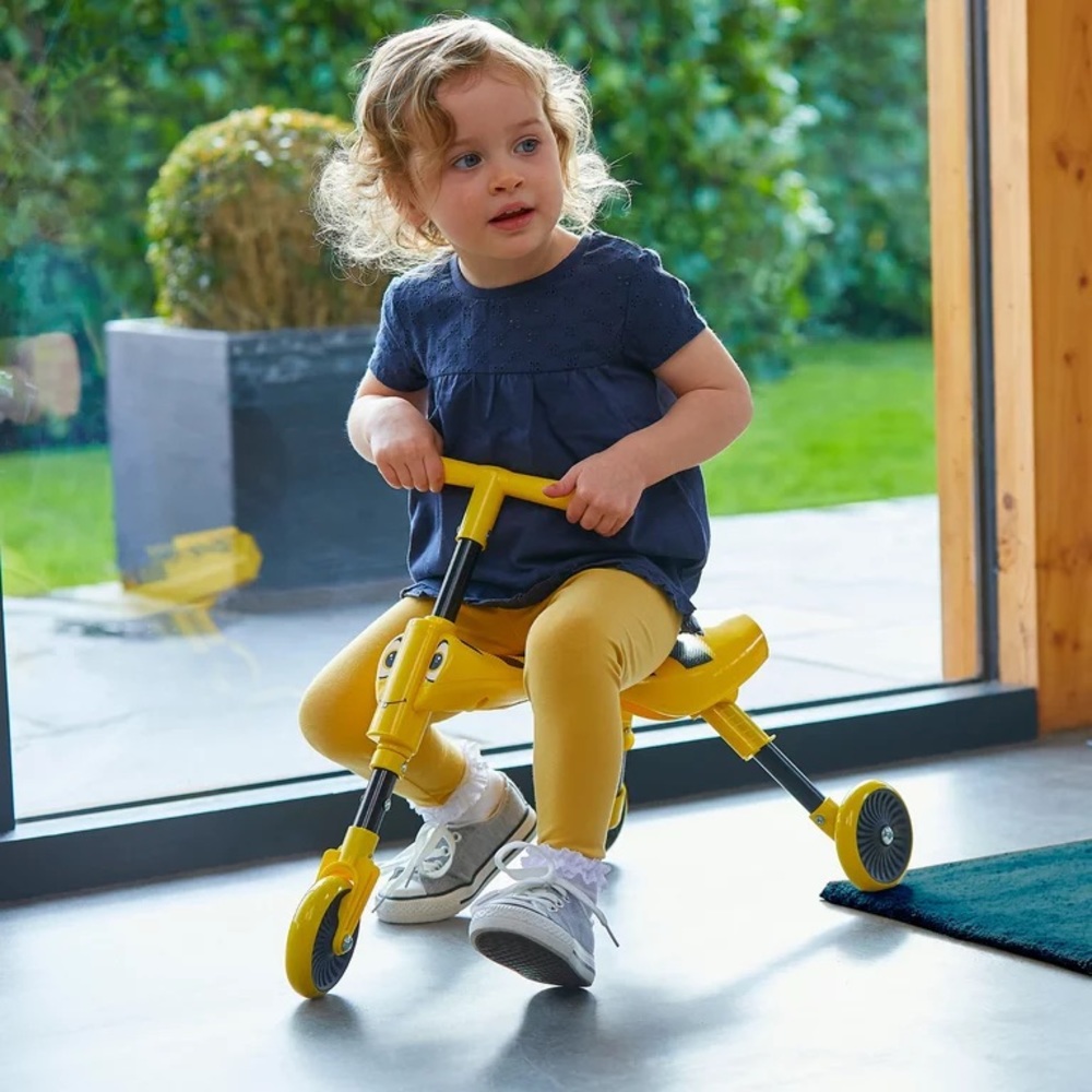 Scuttlebug balance tricycle ride-on bike toy - Yellow Bee